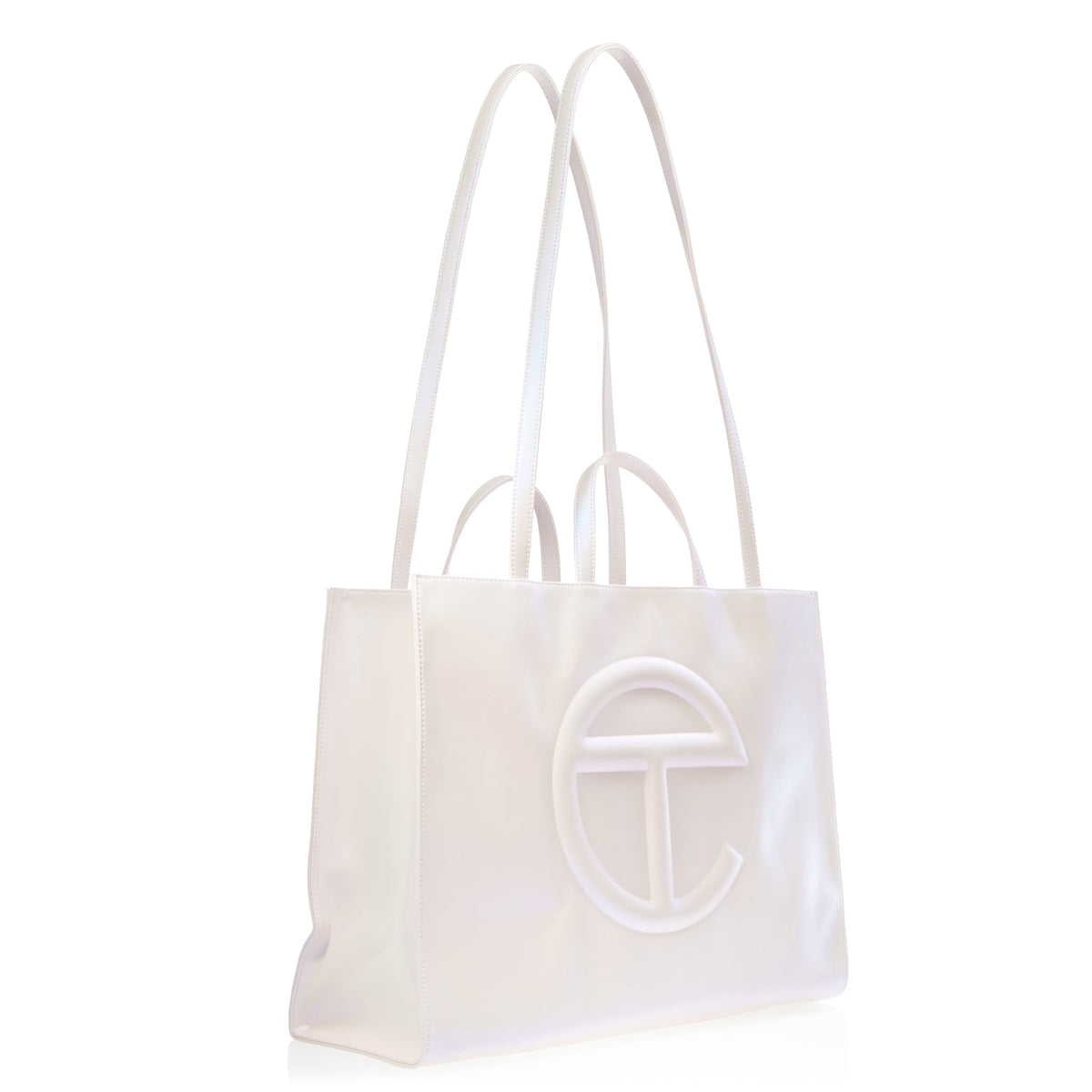 Large Shopping Bag - Pearl - Shopping Bags & Shoppers