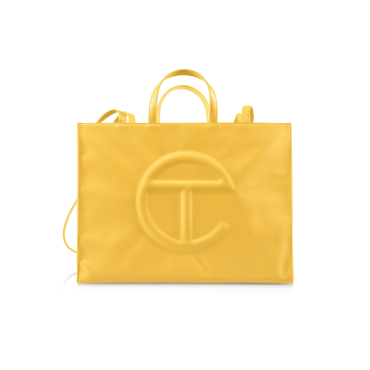 Large Shopping Bag - Yellow - Shopping Bags & Shoppers