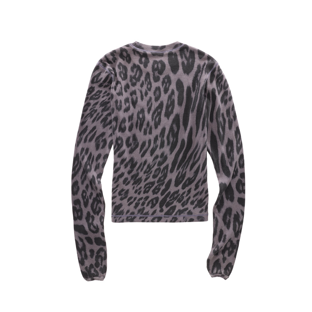 Leopard Thumbhole - Grey - Tops & T-Shirts