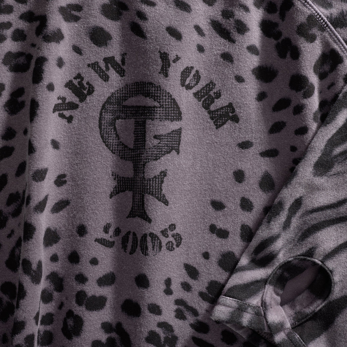 Leopard Snood - Dark Grey - Scarves & Neckwear