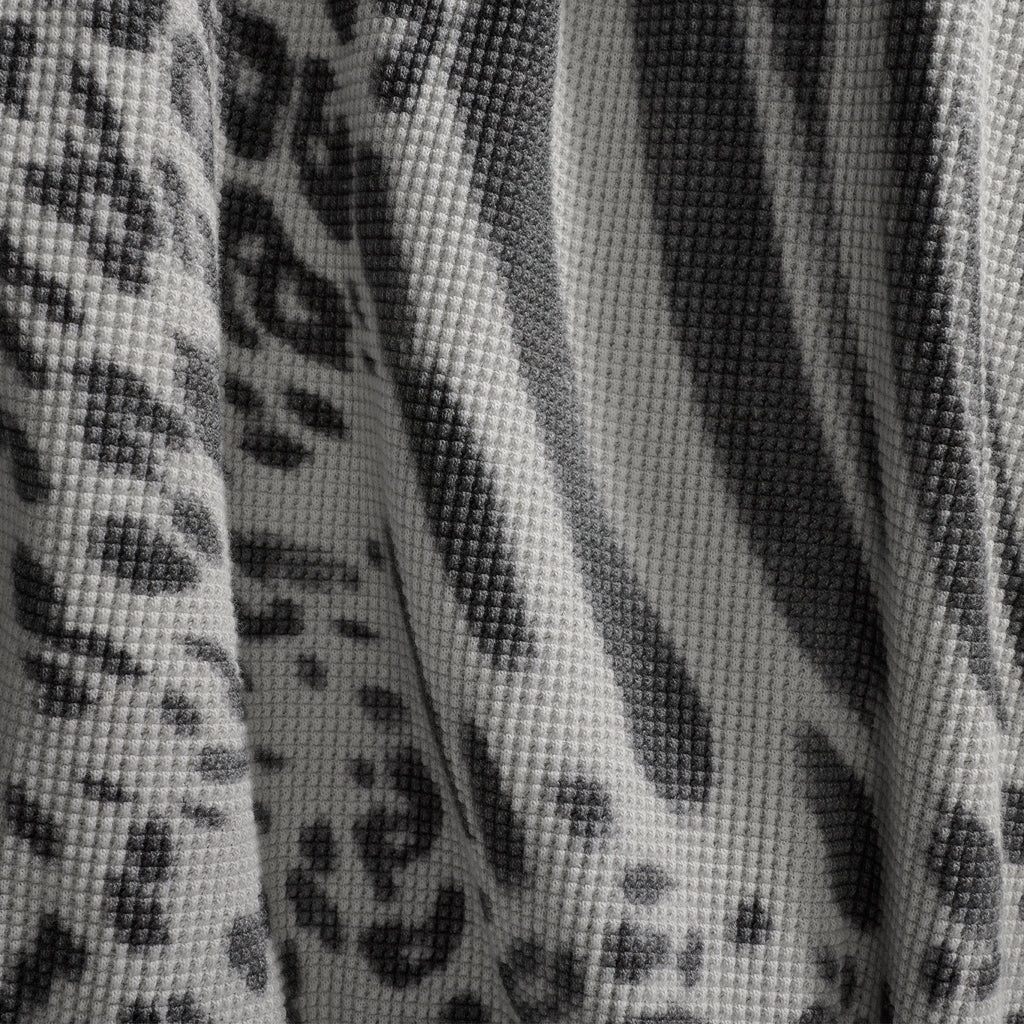 Leopard Thermal Hoodie - Grey - Sweaters & Hoodies