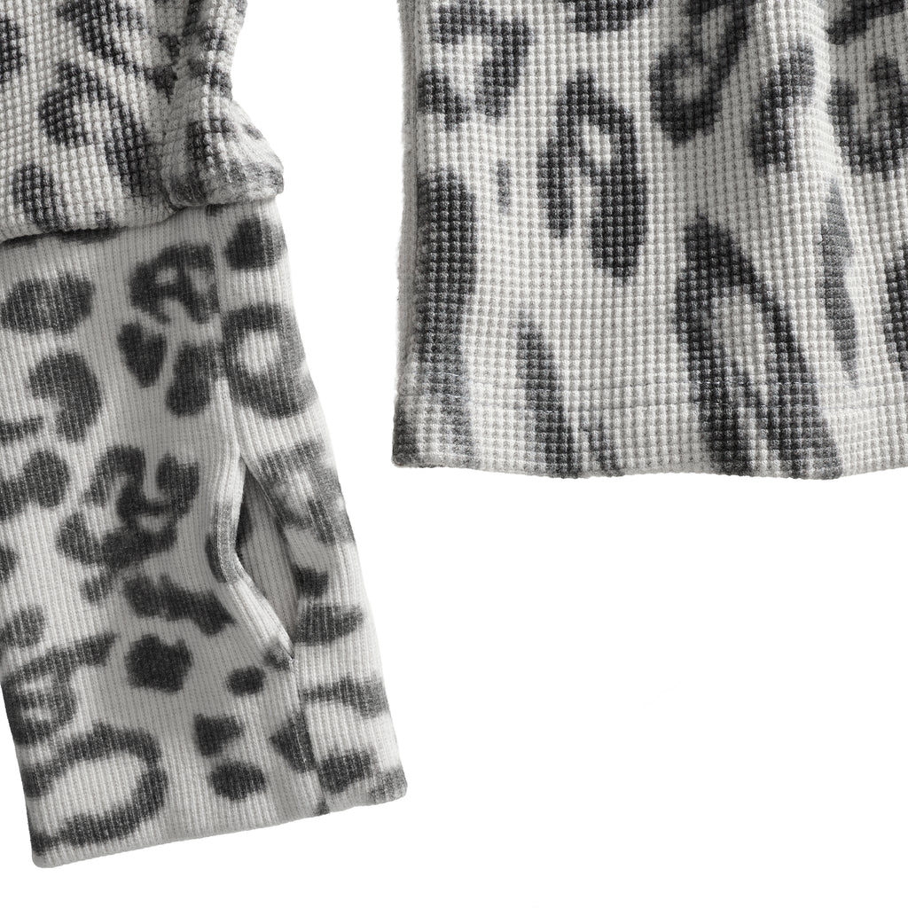 Leopard Thermal Long Sleeve - Grey - Sweaters & Hoodies