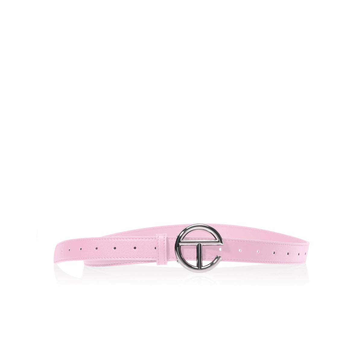 Logo Belt - Silver/Bubblegum - Belts