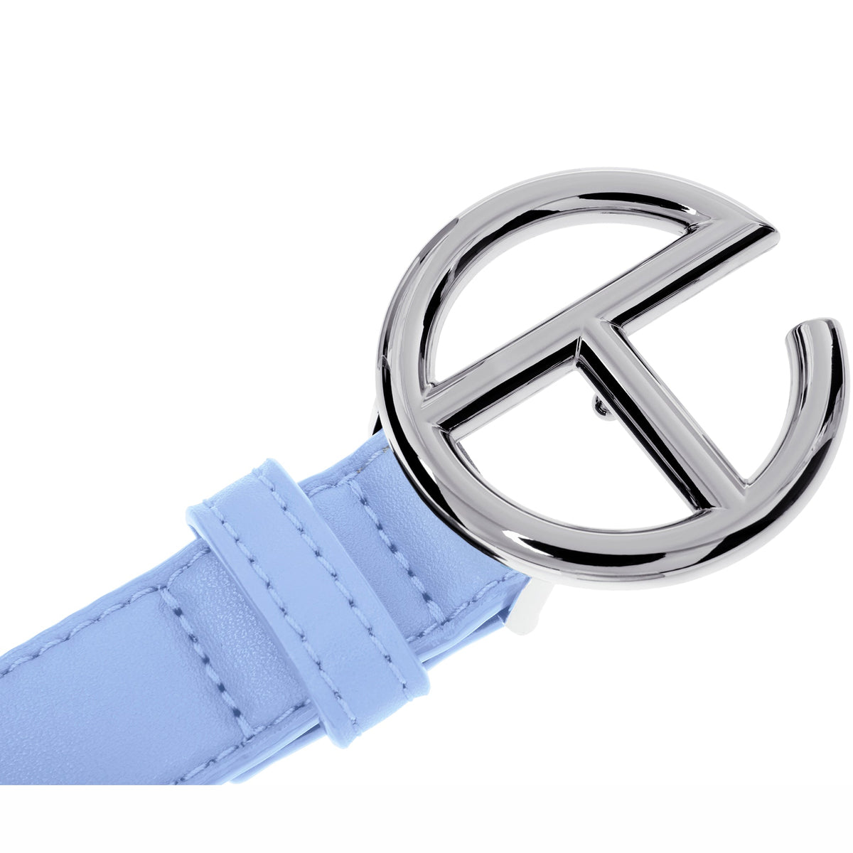Logo Belt - Silver/Cerulean - Belts