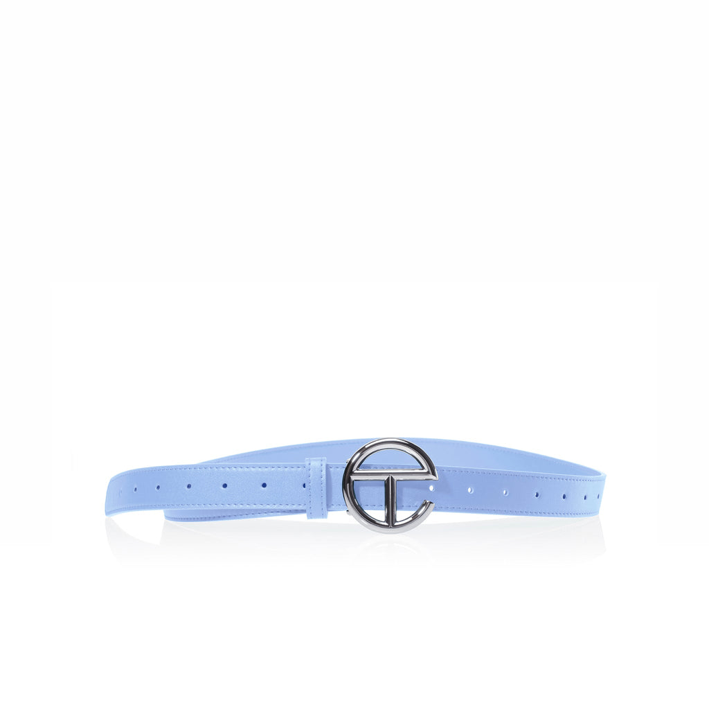 Logo Belt - Silver/Cerulean - Belts