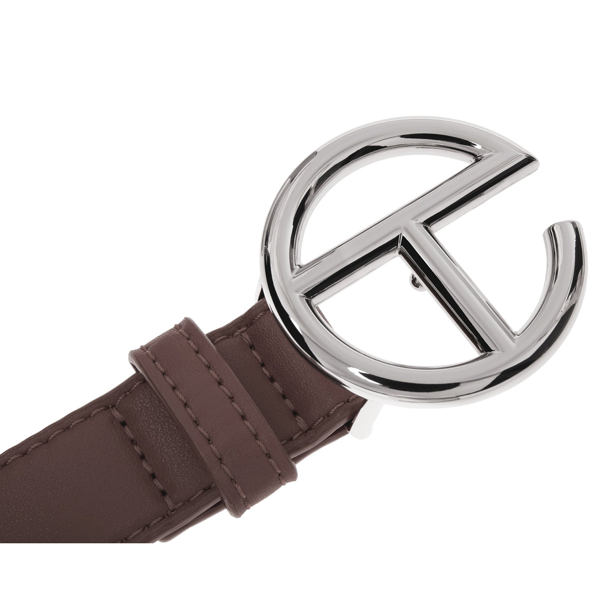Logo Belt - Silver/Chocolate - Belts