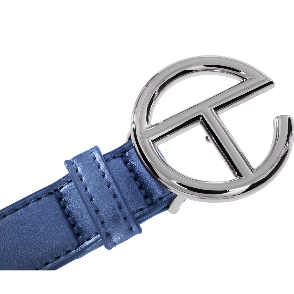 Logo Belt - Silver/Cobalt - Belts