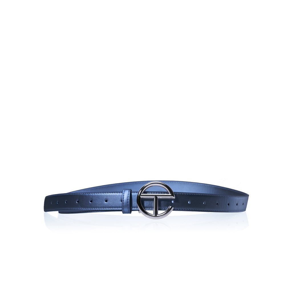 Logo Belt - Silver/Cobalt - Belts