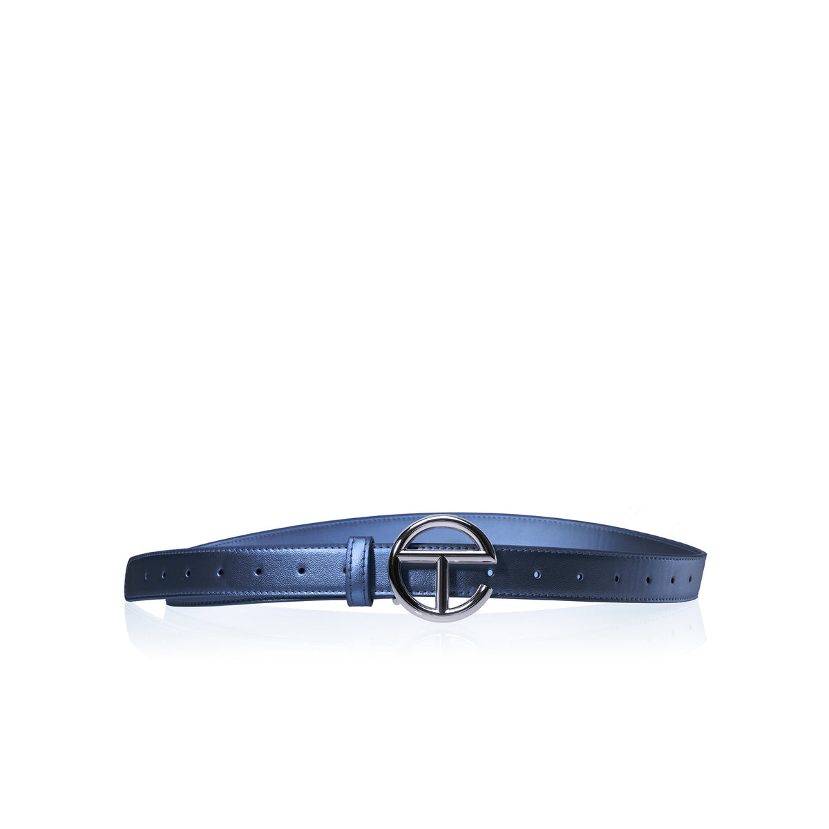 Logo Belt - Silver/Cobalt - Belts