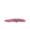 Logo Belt - Silver/Corned Beef - Belts