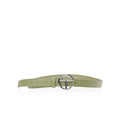 Logo Belt - Silver/Drab - Belts