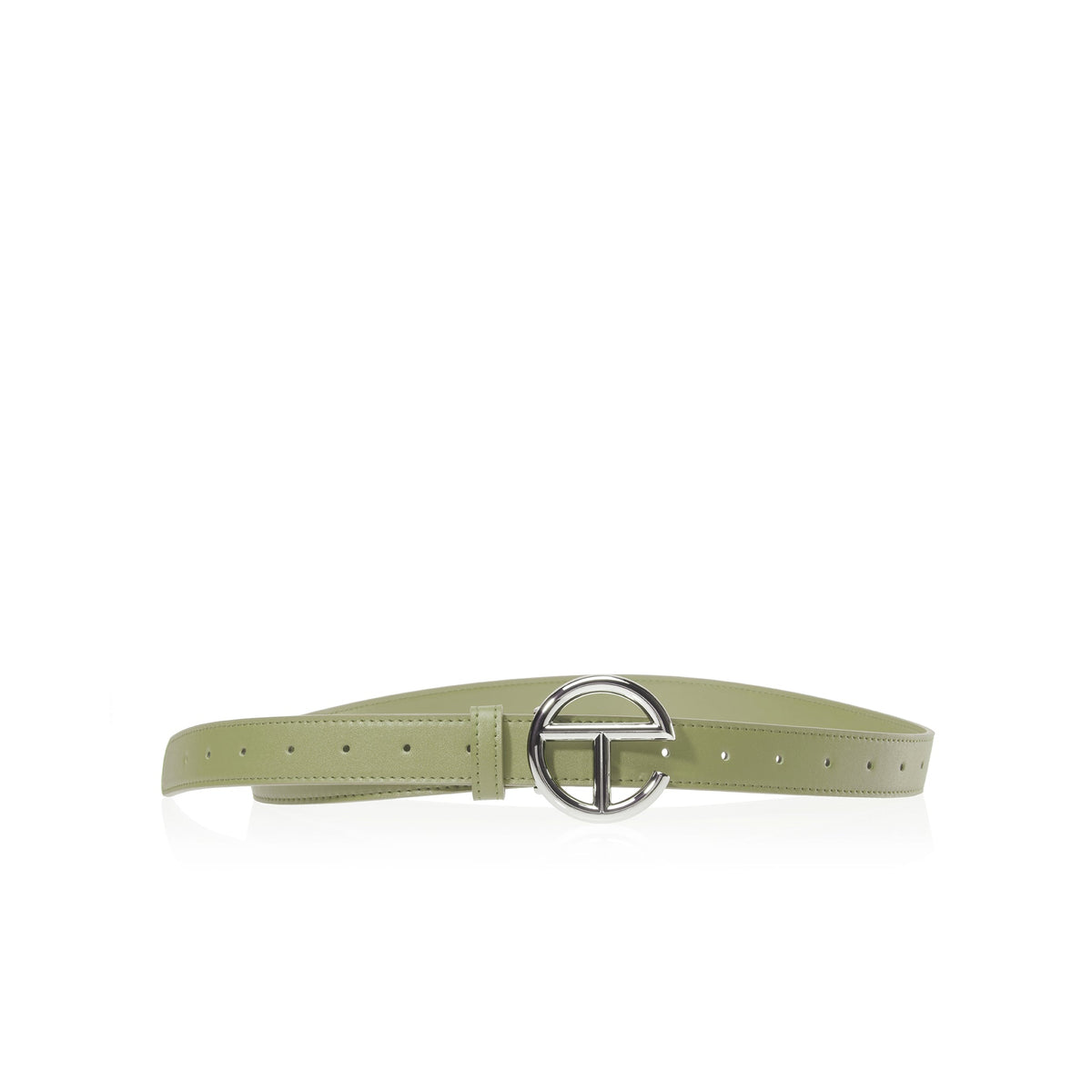 Logo Belt - Silver/Drab - Belts