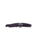 Logo Belt - Silver/Eggplant - Belts