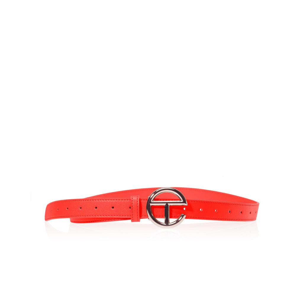 Logo Belt - Silver/Hazard - Belts