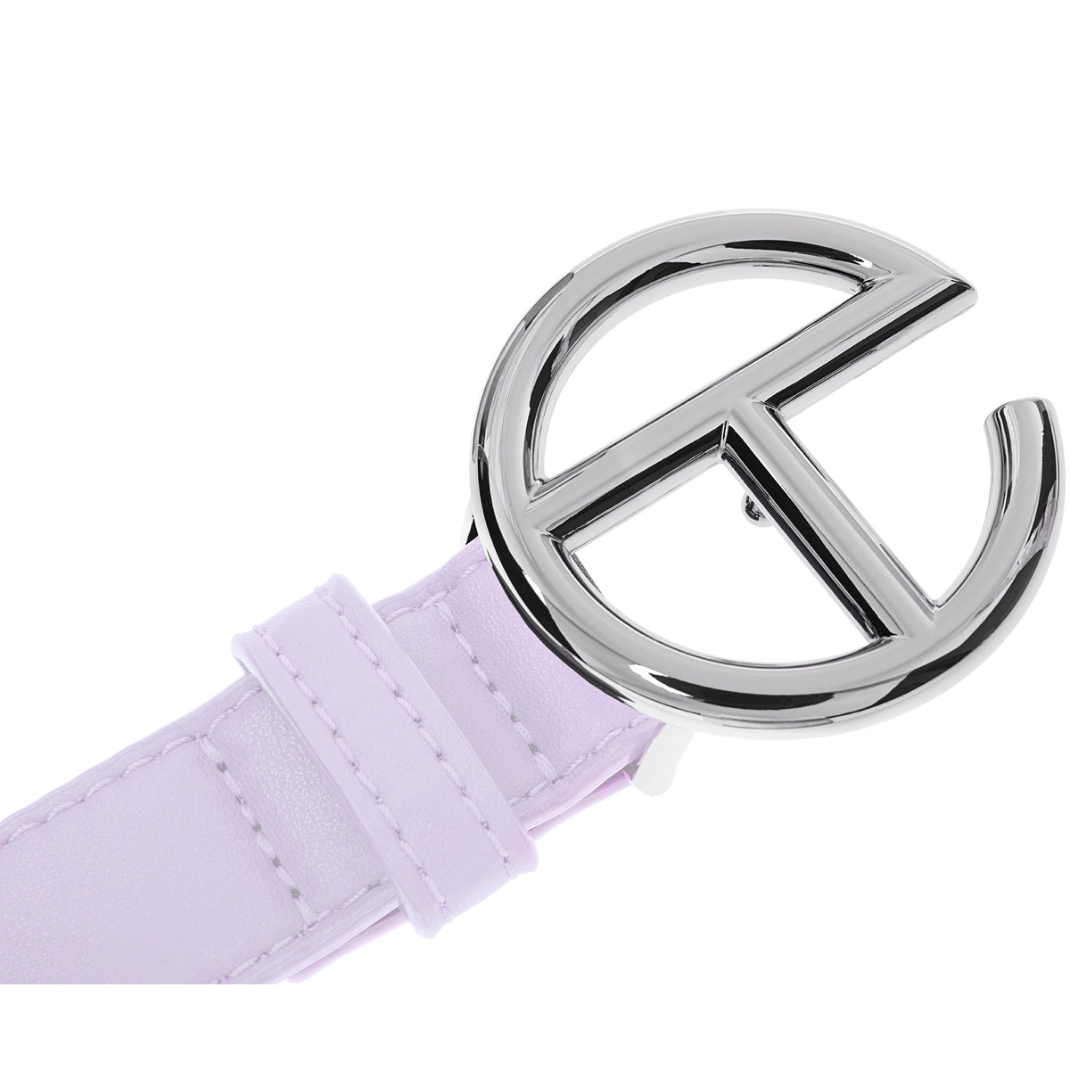Logo Belt - Silver/Lavender - Belts