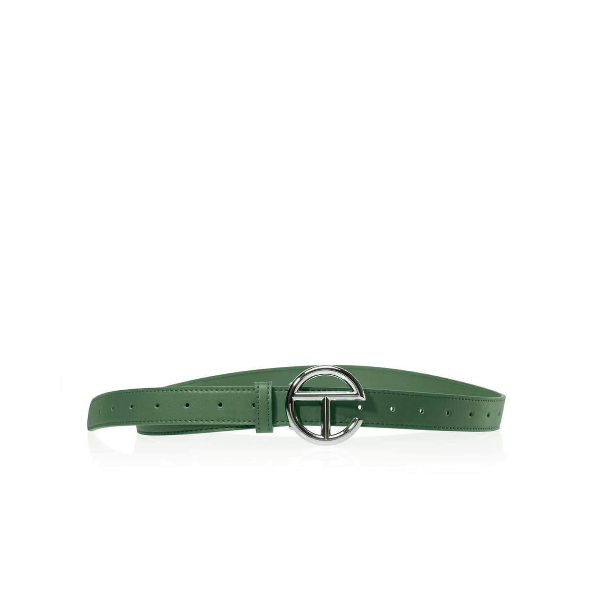 Logo Belt - Silver/Leaf - Belts