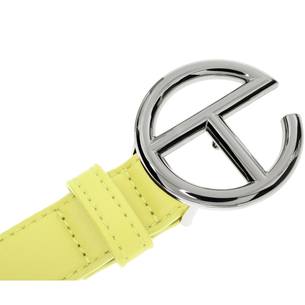 Logo Belt - Silver/Margarine - Belts