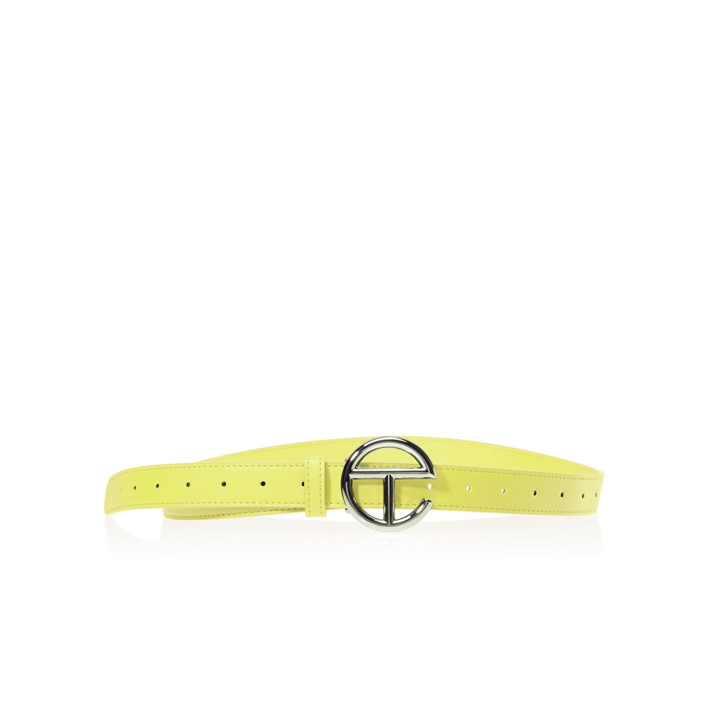 Logo Belt - Silver/Margarine - Belts