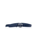 Logo Belt - Silver/Navy - Belts