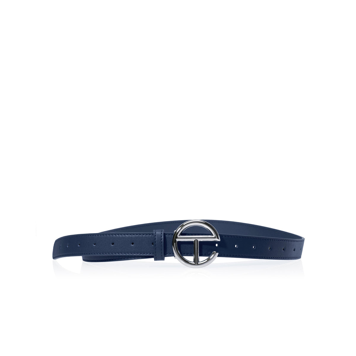 Logo Belt - Silver/Navy - Belts