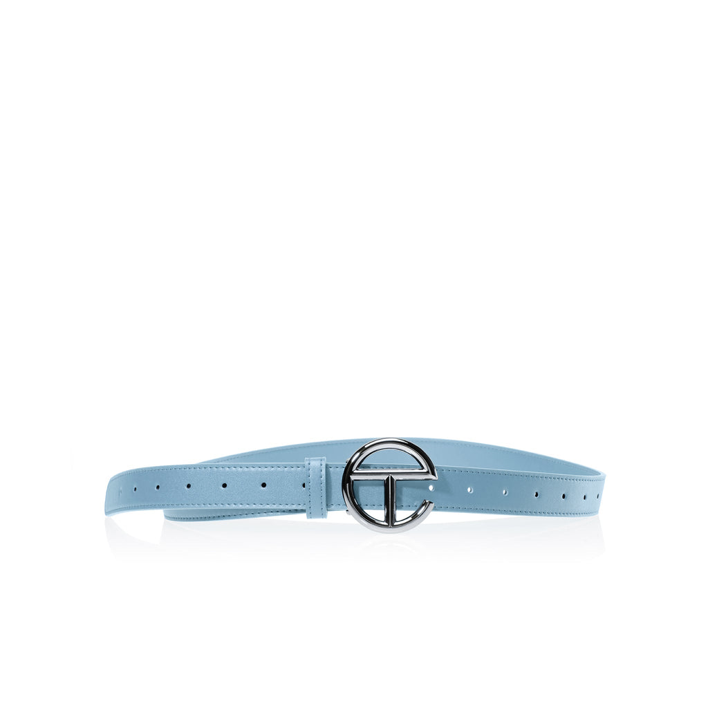 Logo Belt - Silver/Pool Blue - Belts