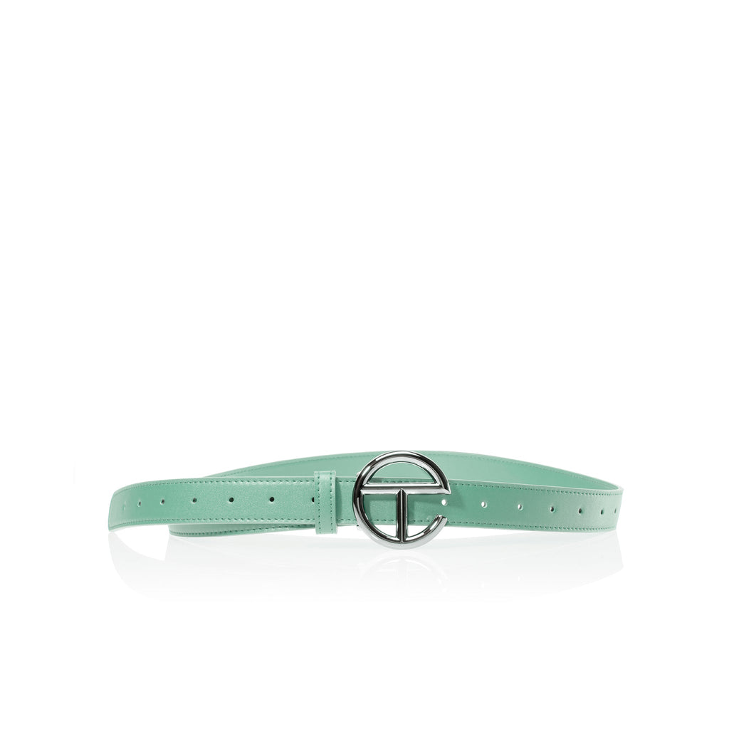 Logo Belt - Silver/Sage - Belts