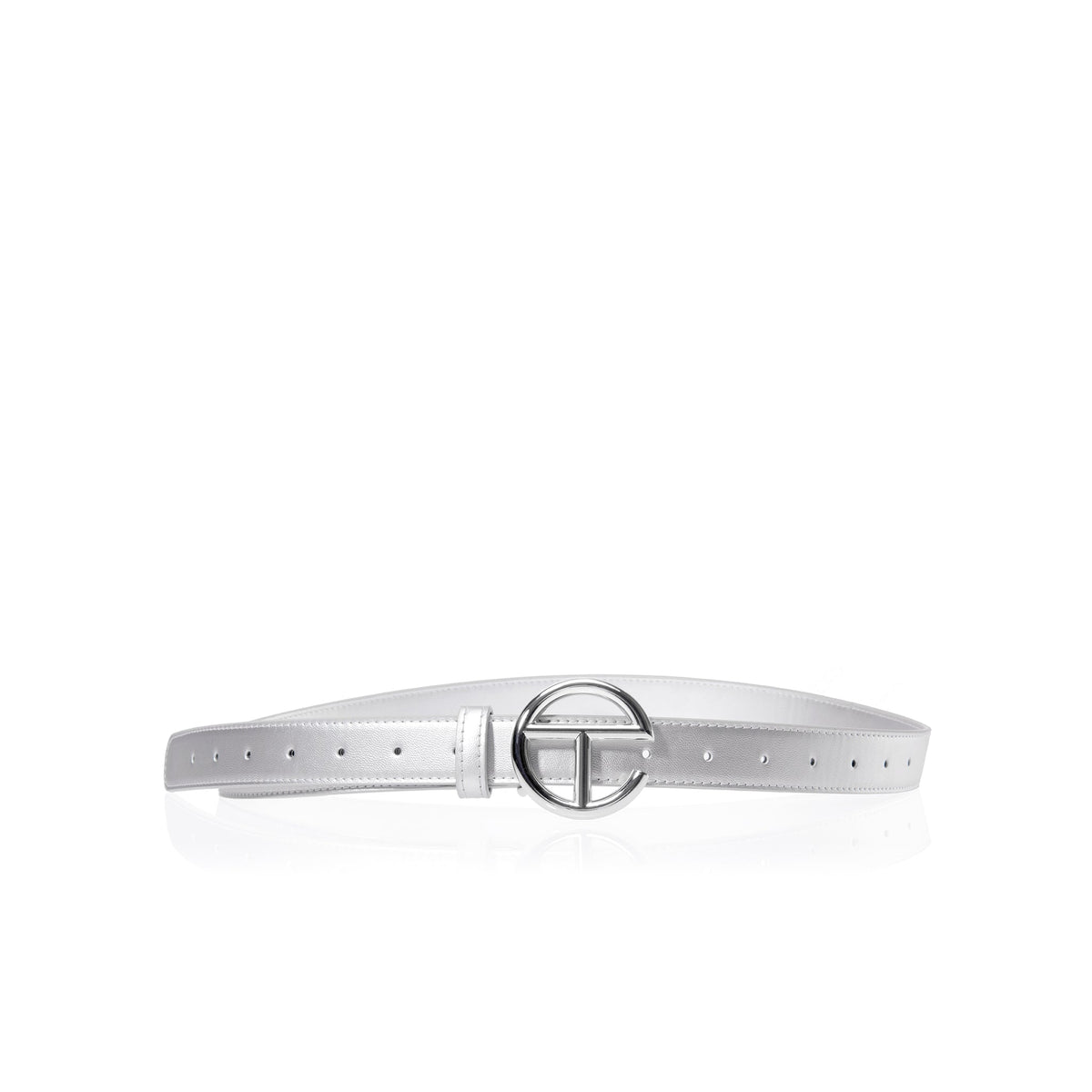 Logo Belt - Silver/Silver - Belts
