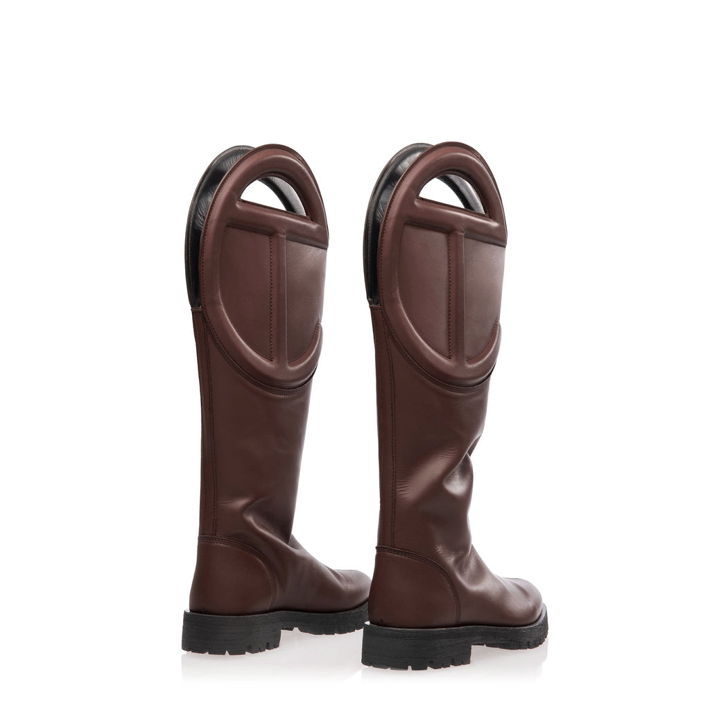 Logo Boot - Chocolate - Boots