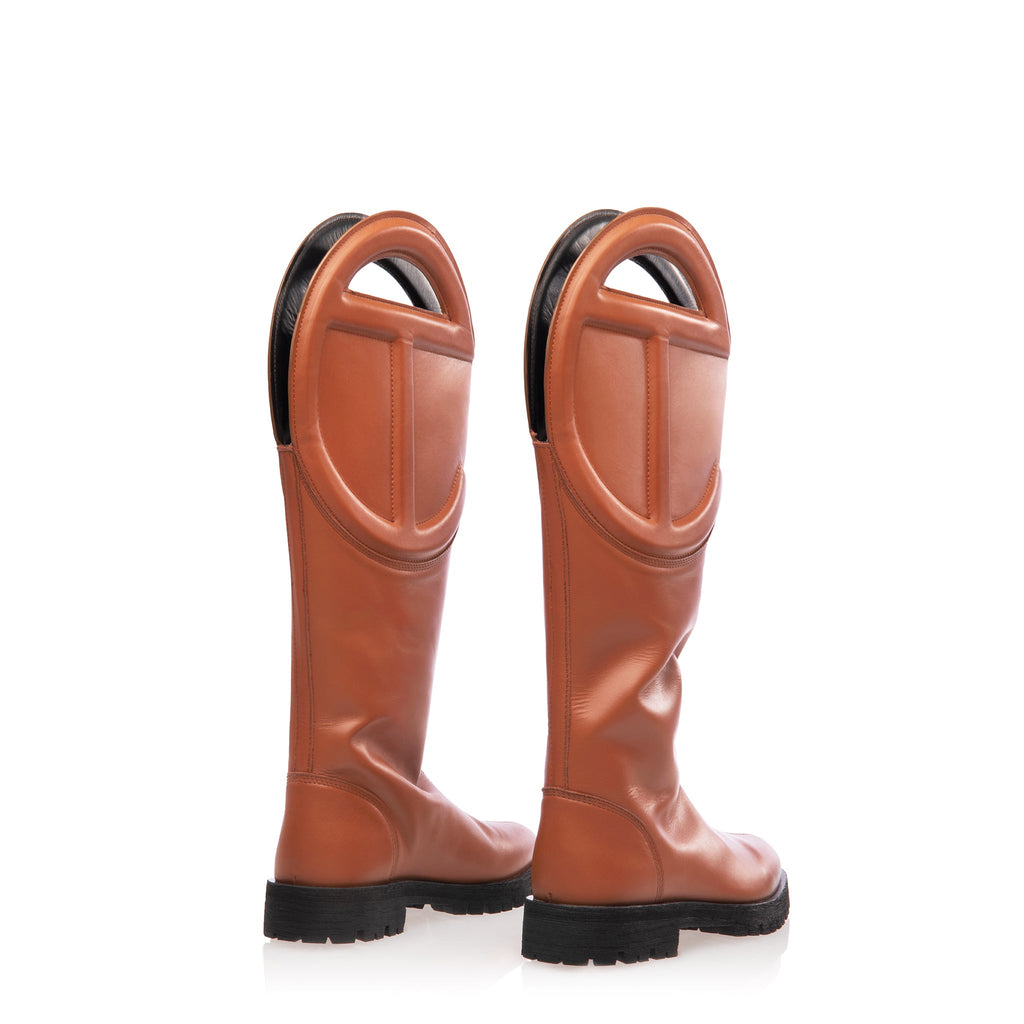 Logo Boot - Tan - Boots