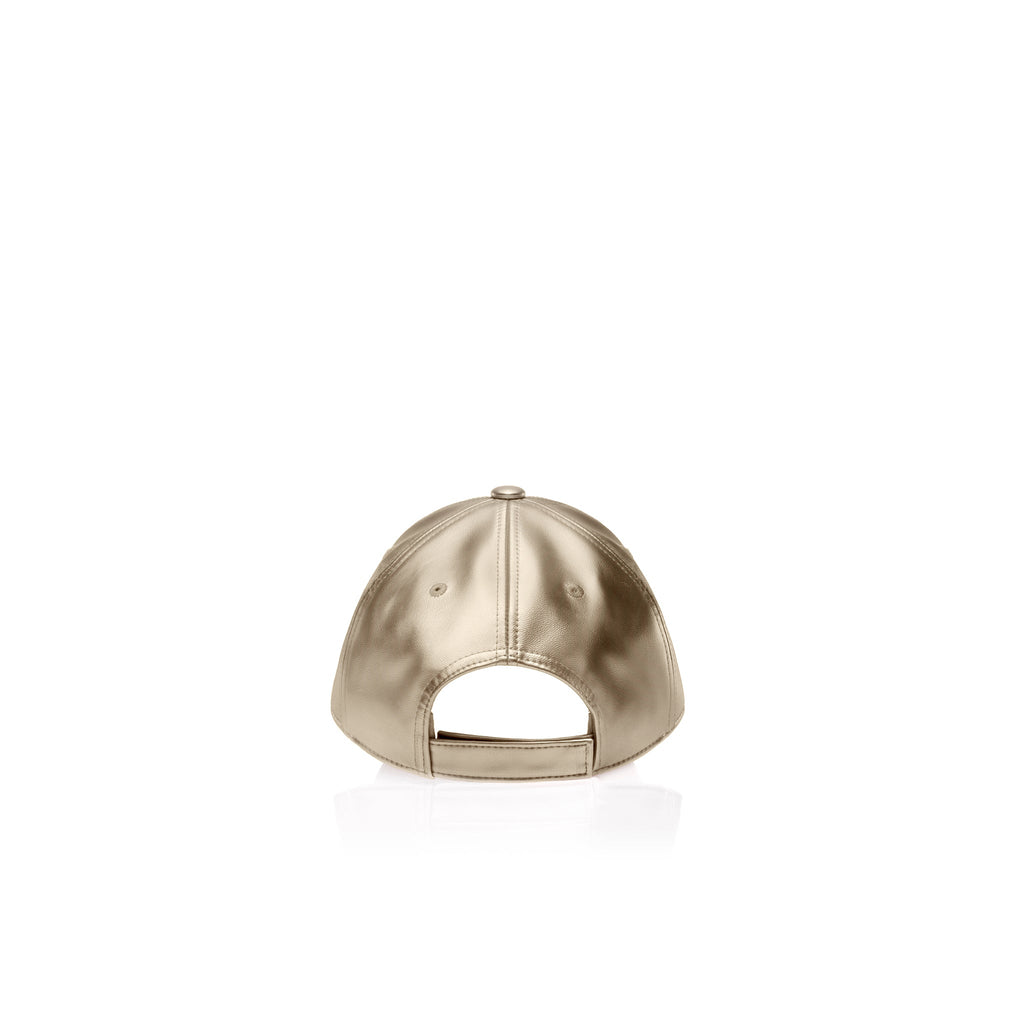 Logo Embossed Hat - Gold - Hats & Beanies