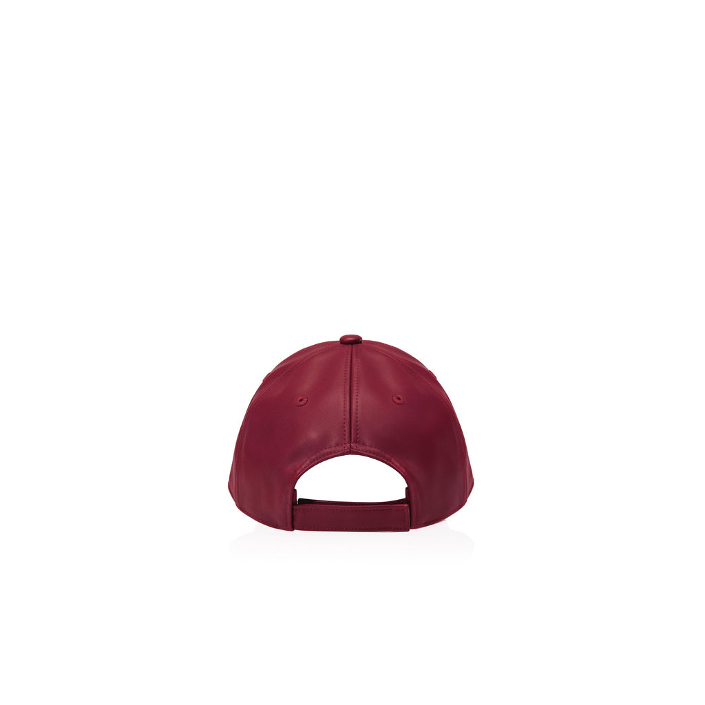 Logo Embossed Hat - Oxblood - Hats & Beanies