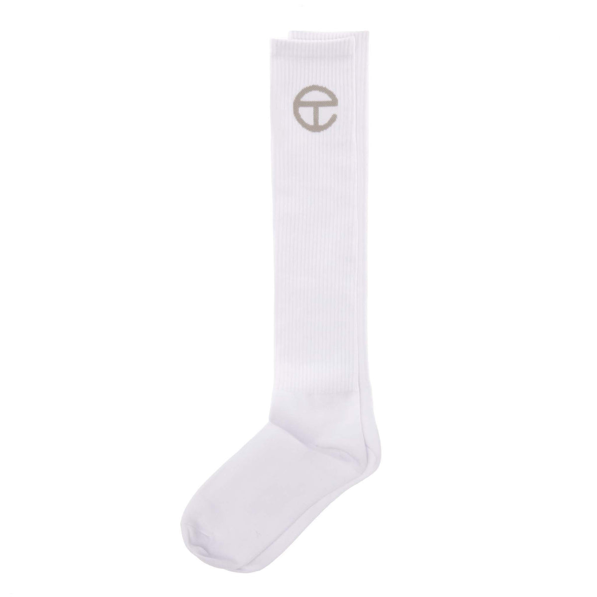 Telfar Logo Socks - White - Socks