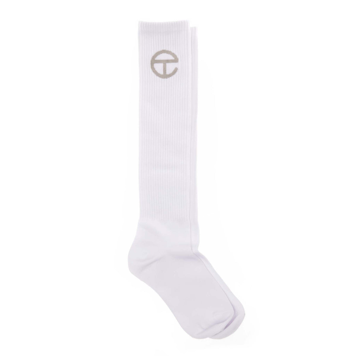 Telfar Logo Socks - White - Socks
