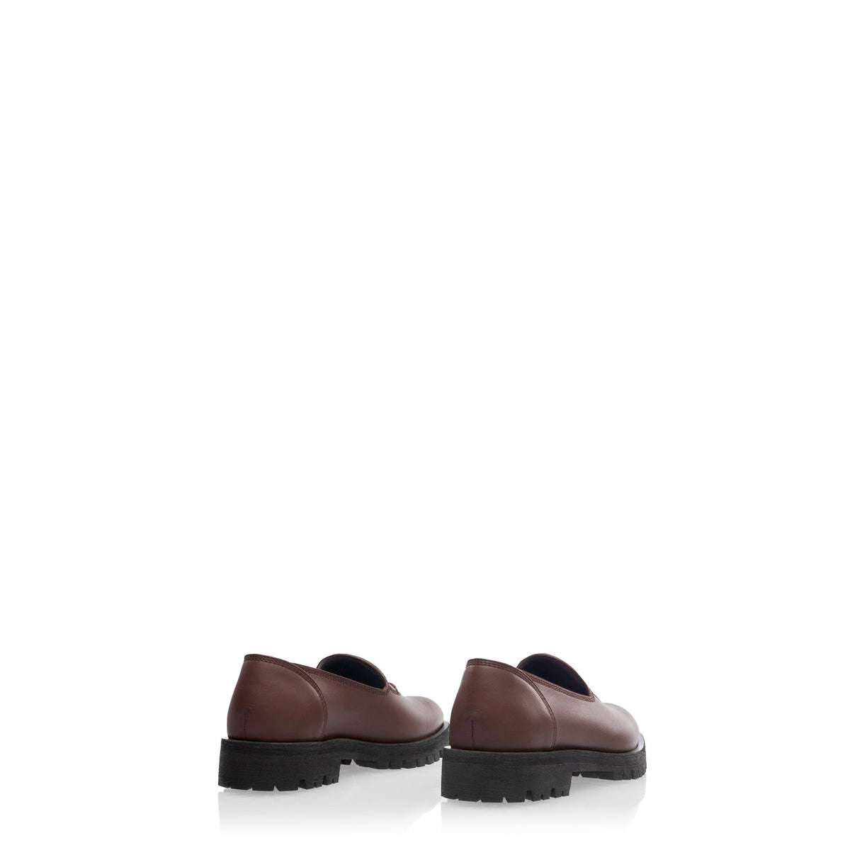 Logo Loafer - Chocolate - Loafers & Slip-Ons