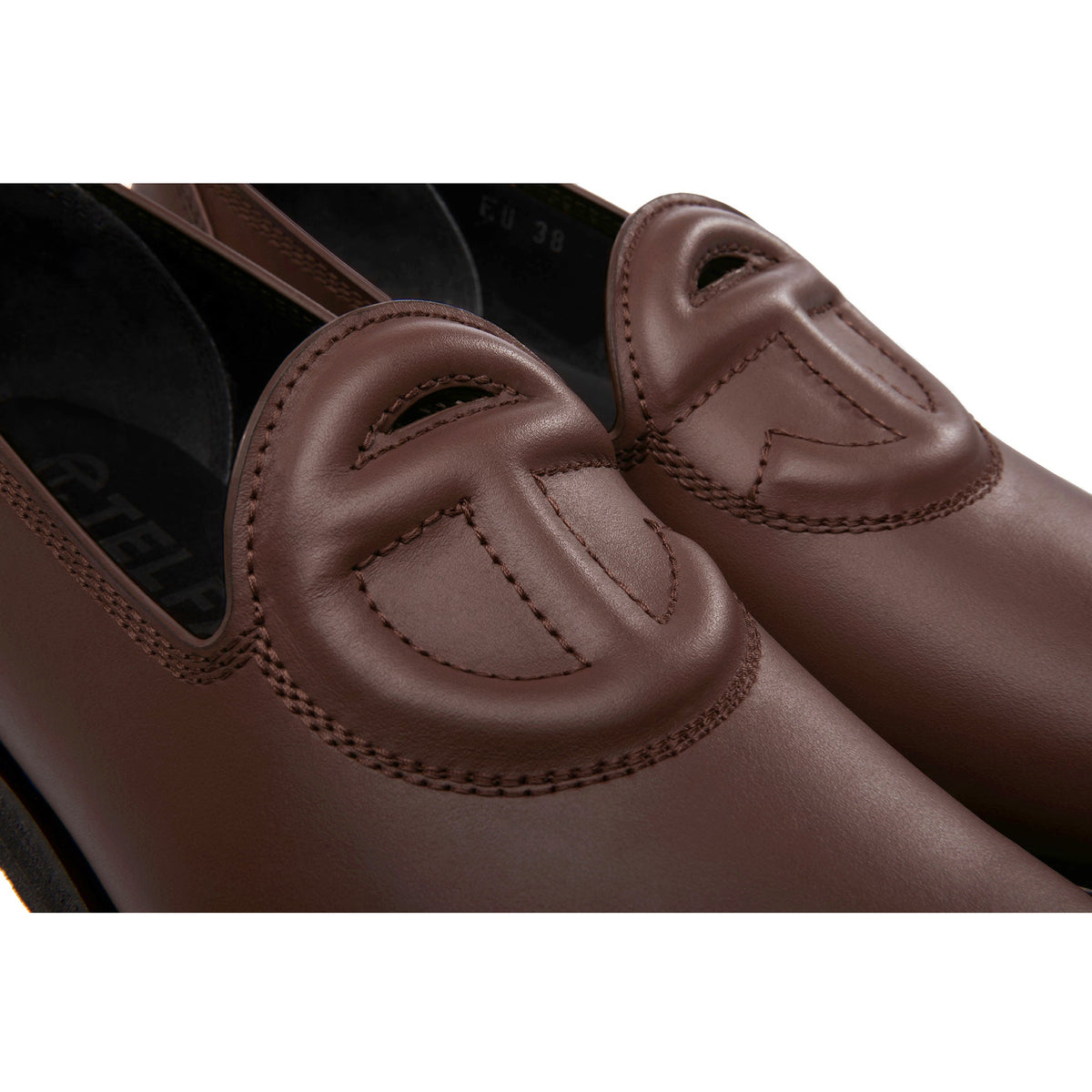 Logo Loafer - Chocolate - Loafers & Slip-Ons
