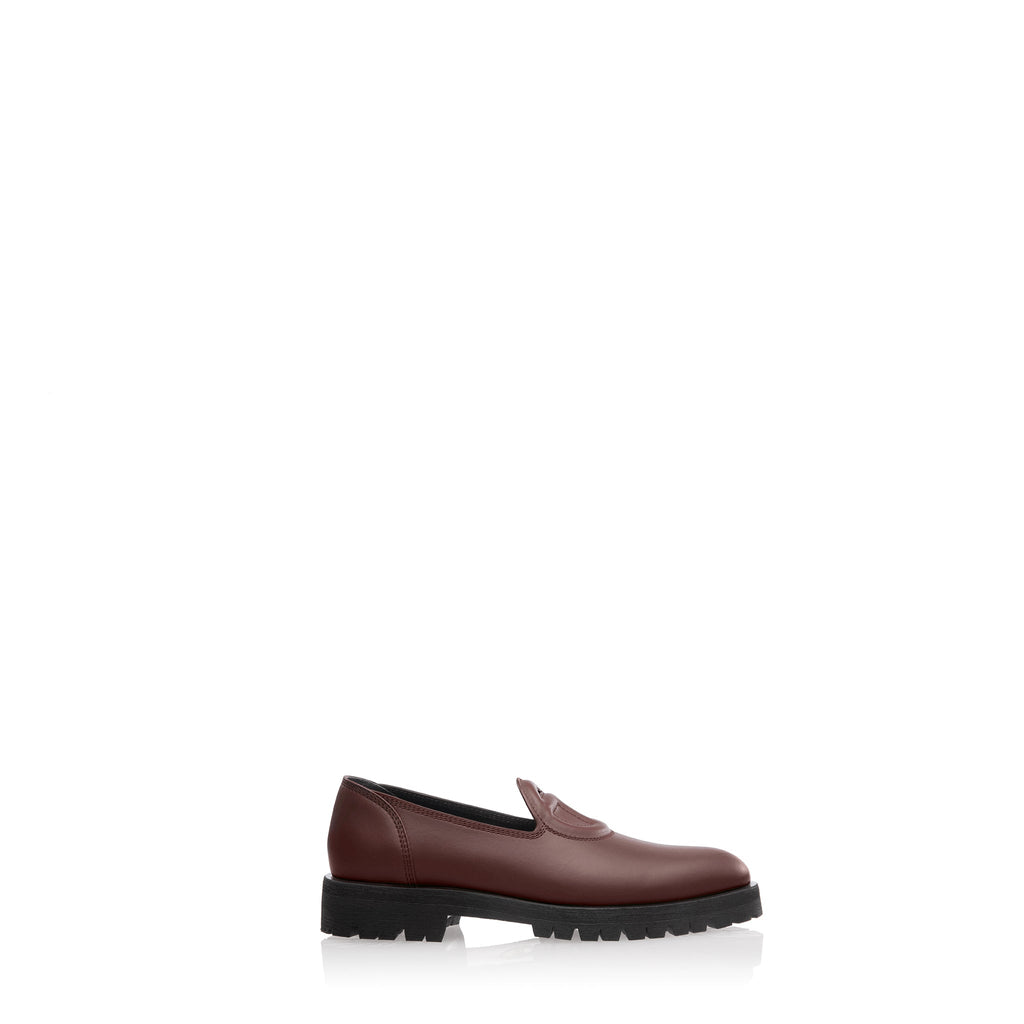 Logo Loafer - Chocolate - Loafers & Slip-Ons