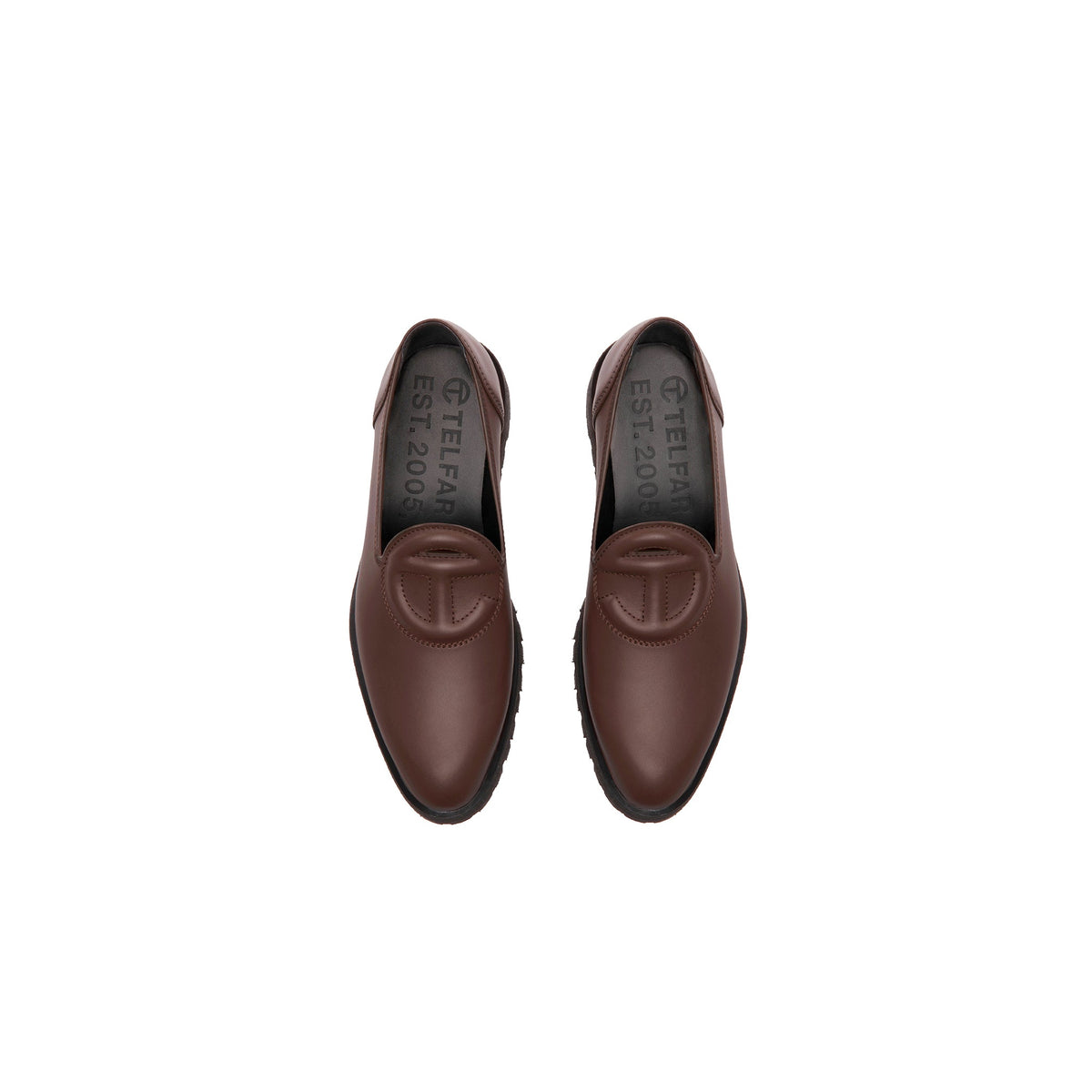 Logo Loafer - Chocolate - Loafers & Slip-Ons