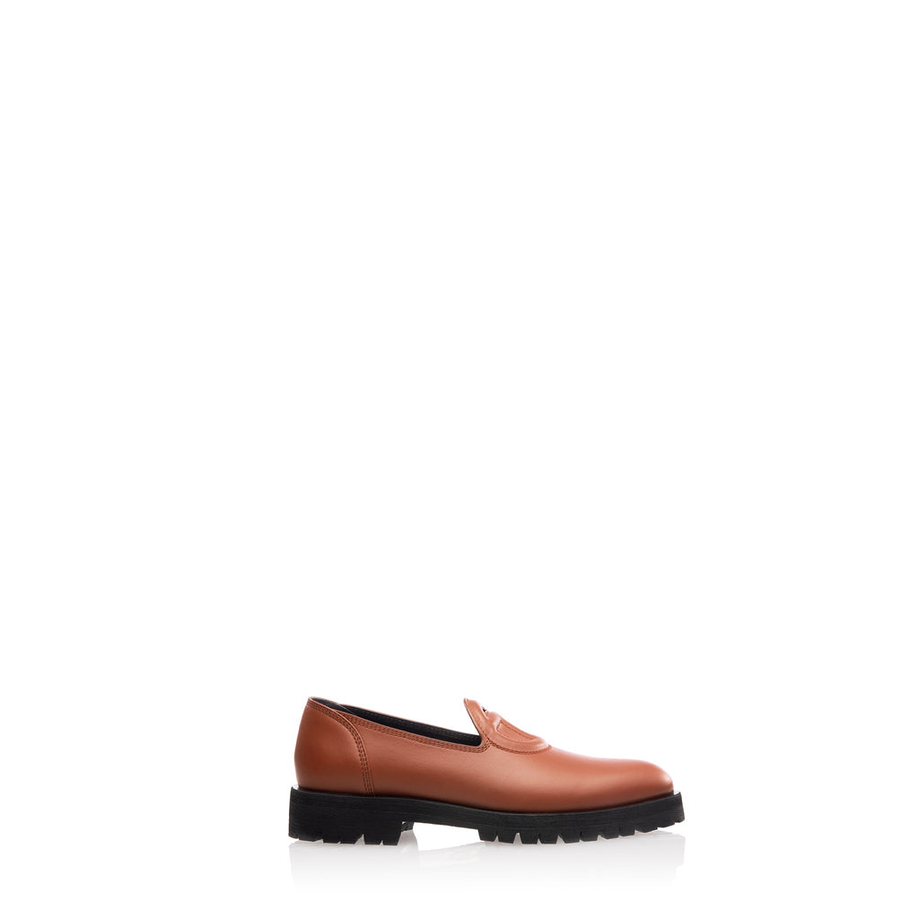 Logo Loafer - Tan - Loafers & Slip-Ons