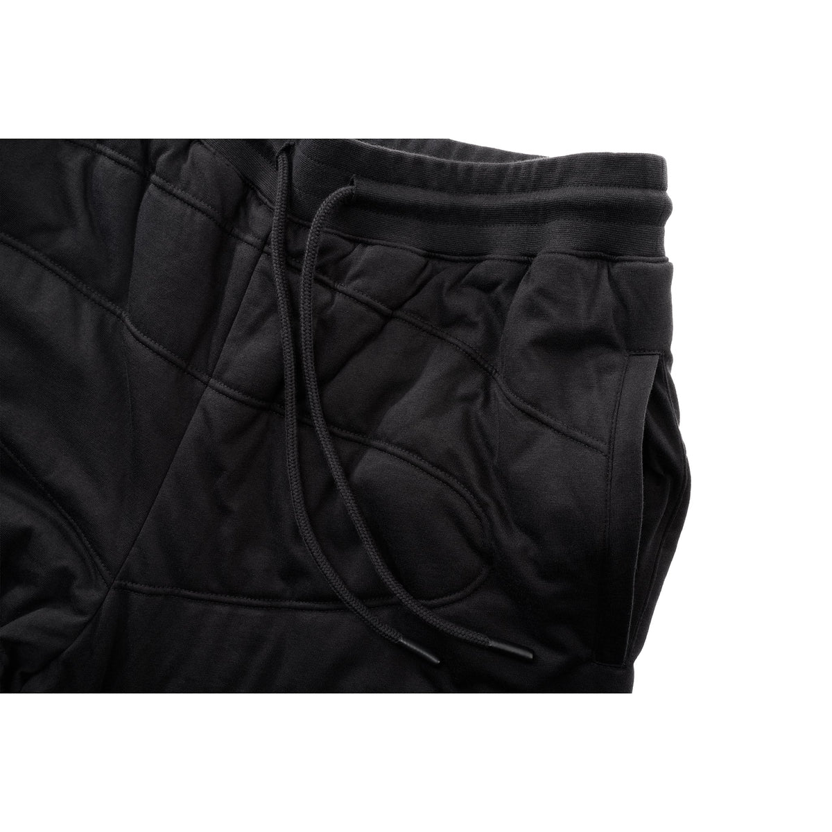 Logo Quilt Sweatpant - Black - Tops & T-Shirts