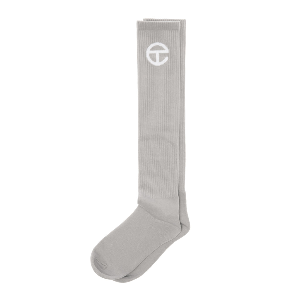 Telfar Logo Socks - Grey - Socks