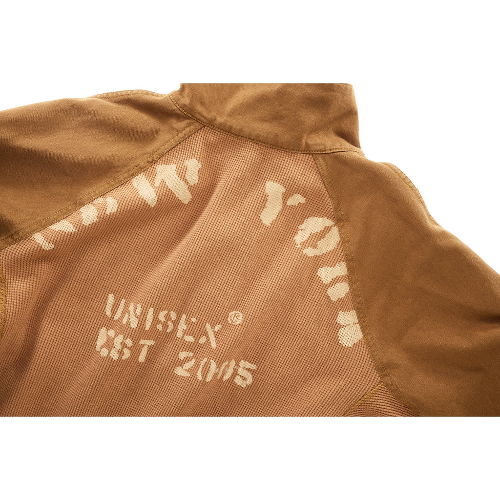 Long Sleeve Cargo Thermal - Tan - Sweaters & Hoodies