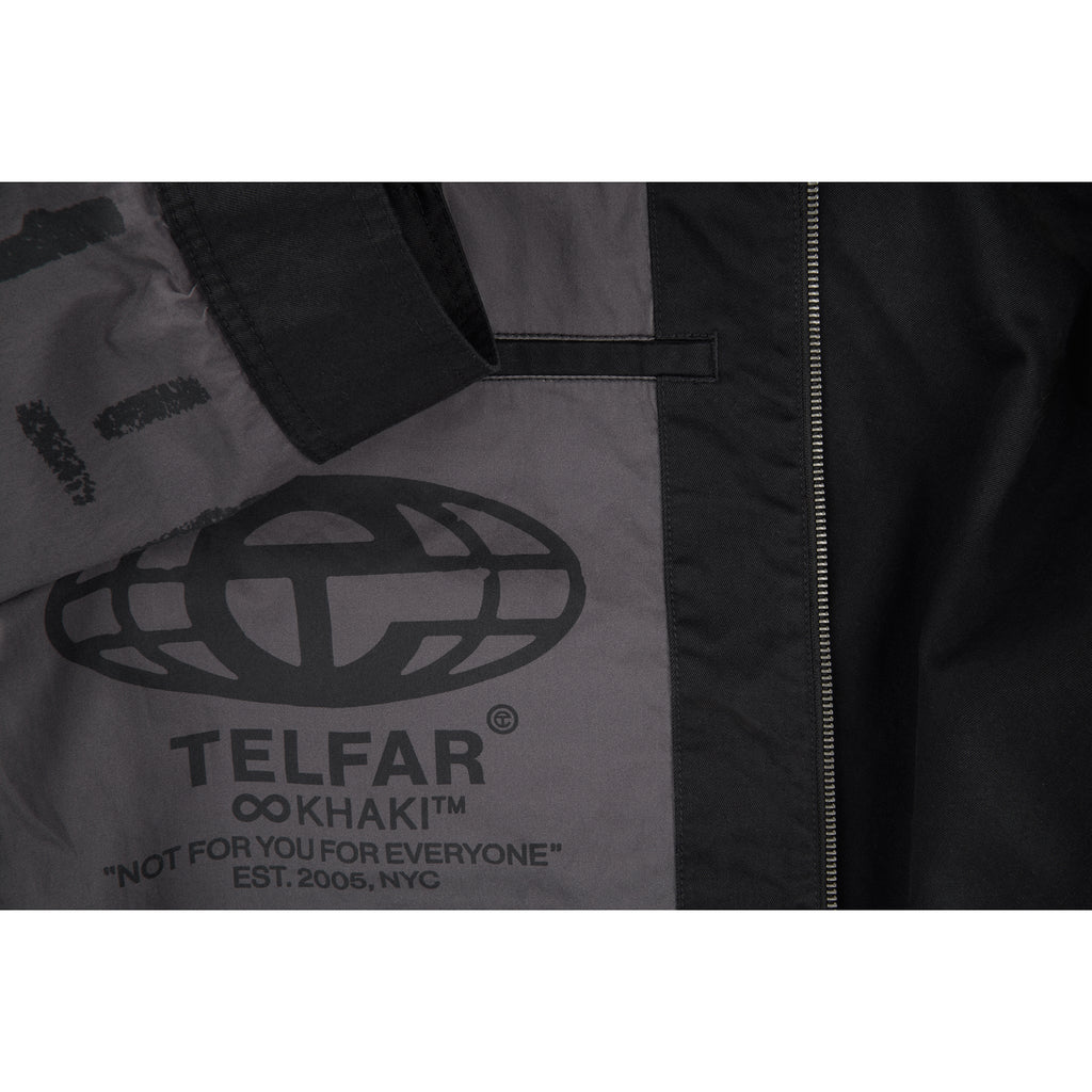 Long Work Jacket - Black - Jackets & Outerwear