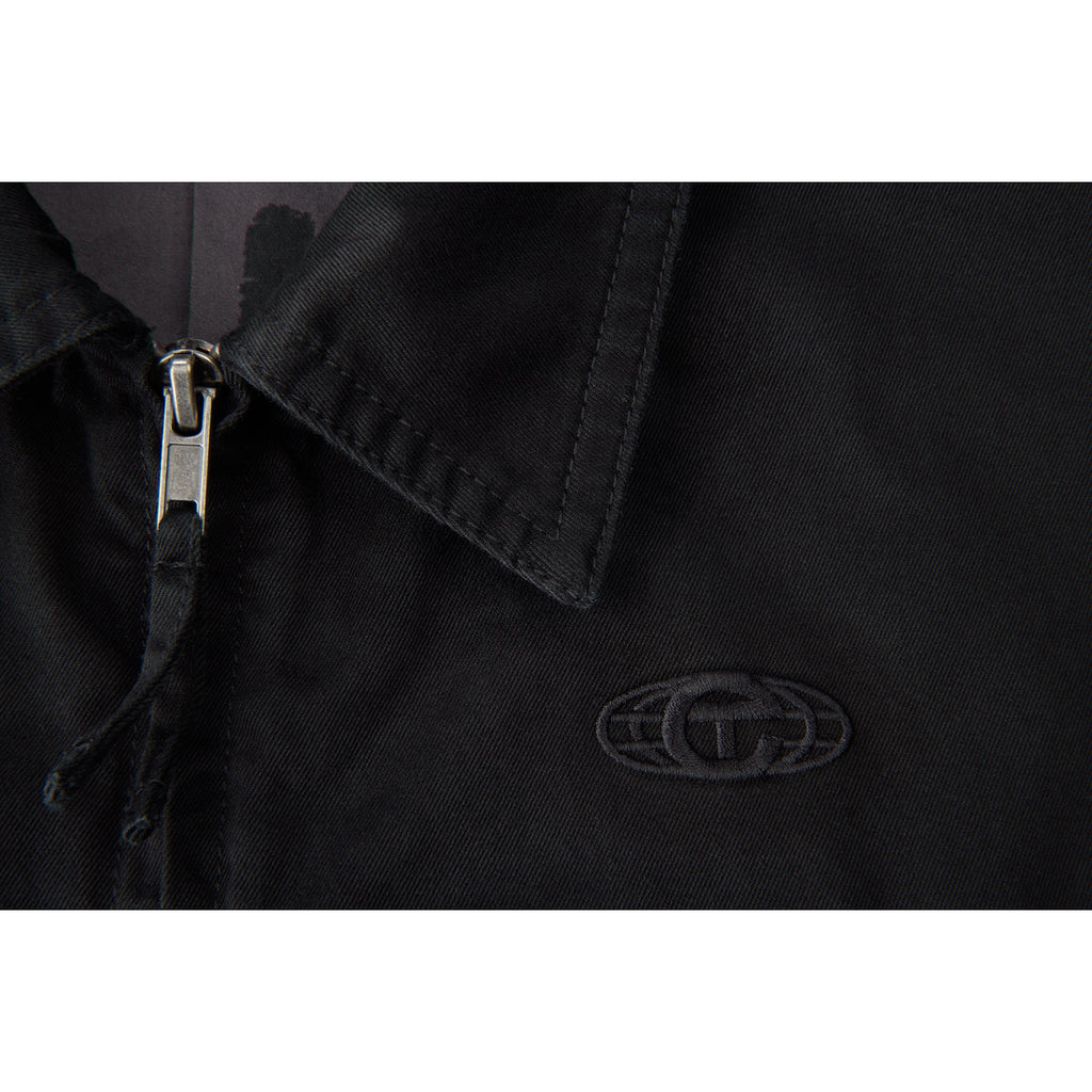 Long Work Jacket - Black - Jackets & Outerwear