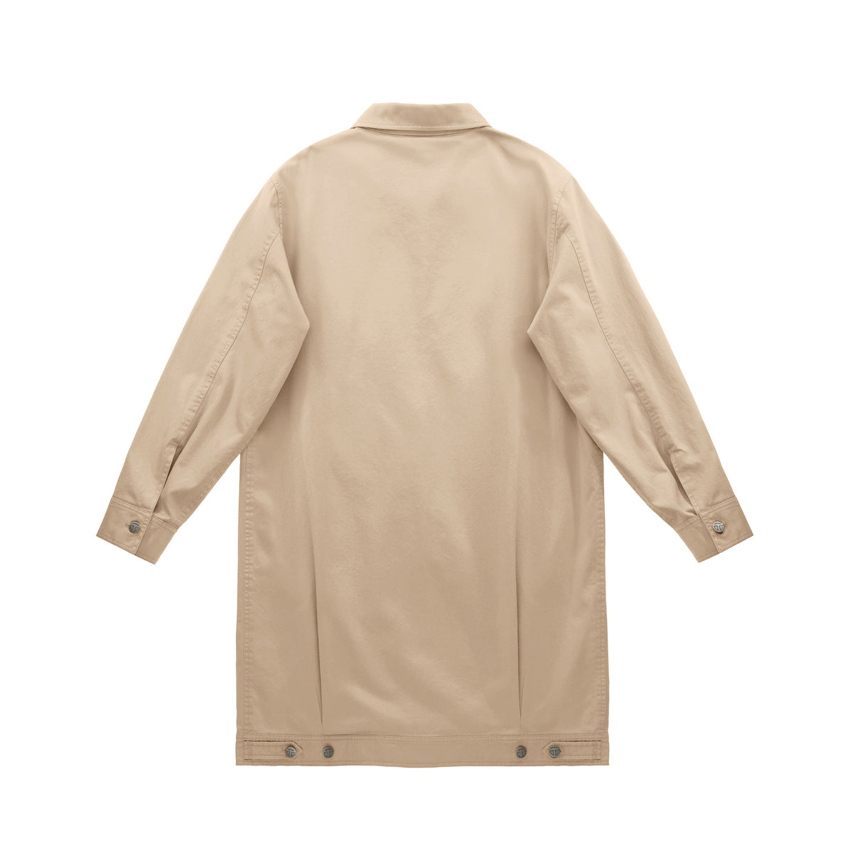 Long Work Jacket - Khaki - Jackets & Outerwear