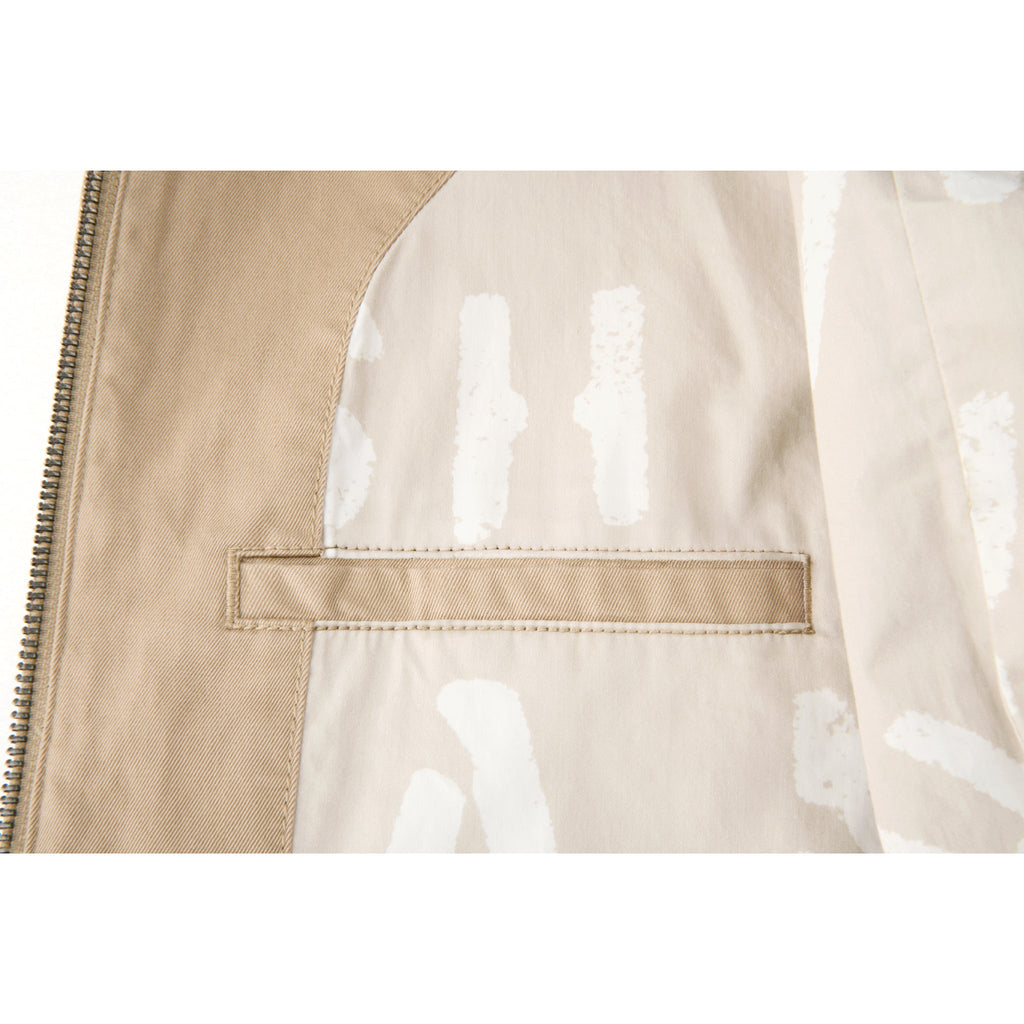 Long Work Jacket - Khaki - Jackets & Outerwear