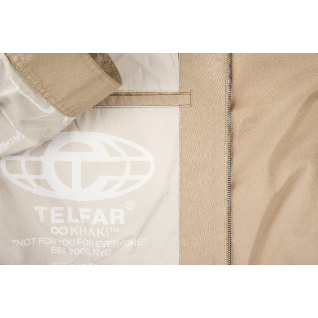 Long Work Jacket - Khaki - Jackets & Outerwear