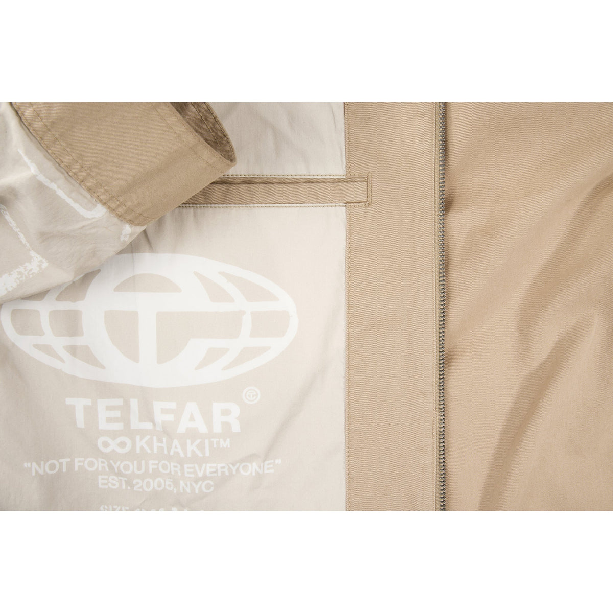 Long Work Jacket - Khaki - Jackets & Outerwear