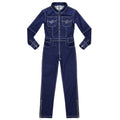 Long Sleeve Jumpsuit - Blue - Jackets & Outerwear