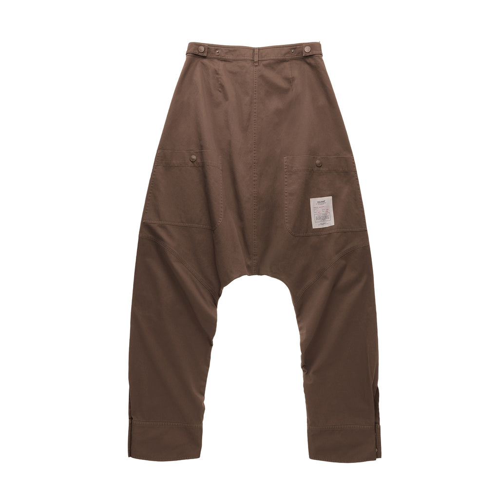 Upside Down Mechanic Pant - Brown - Pants & Shorts