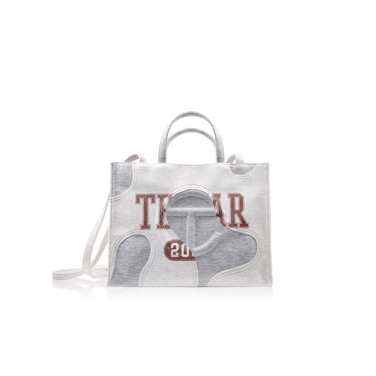 Medium Camo Shopping Bag - Heather Grey - Shopping Bags & Shoppers